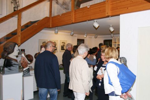 Impressionen der Vernissage von Alfons Wiest am 23.09.2016