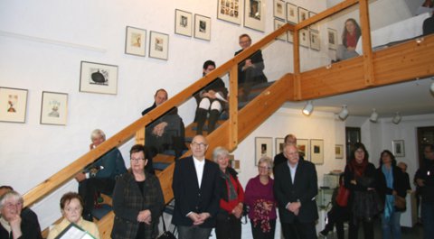 Impressionen der Vernissage von Xaver Mayer