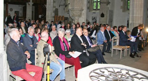 Impressionen der Vernissage von Donar Rau in der Alexanderkirche