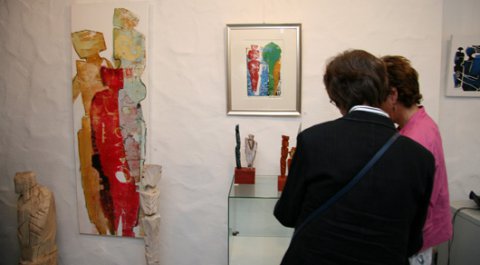 Impressionen der Vernissage von Roswitha Zimmerle am 28.06.2013 Impressionen der Vernissage von Roswitha Zimmerle am 28.06.2013