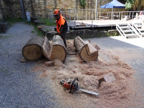 Impressionen vom Bildhauersymposium Marbach 2016 Impressionen vom Bildhauersymposium Marbach 2016