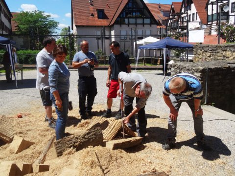 Impressionen vom Bildhauersymposium Marbach 2016 Impressionen vom Bildhauersymposium Marbach 2016