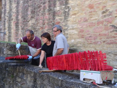 Impressionen vom Bildhauersymposium Marbach 2016 Impressionen vom Bildhauersymposium Marbach 2016